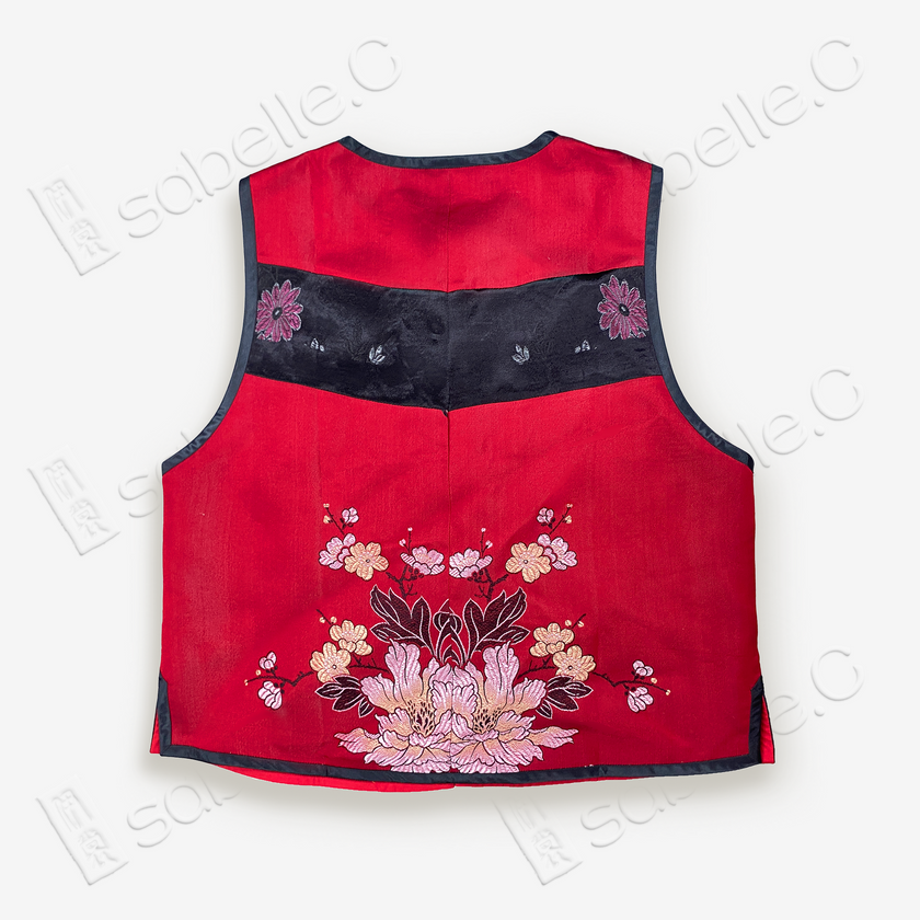 Chinese Vintage Silk Vest