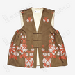 Fengguan Xiapei Vintage Silk Satin Vest - 「鳳冠霞帔款」古董真絲老緞馬甲