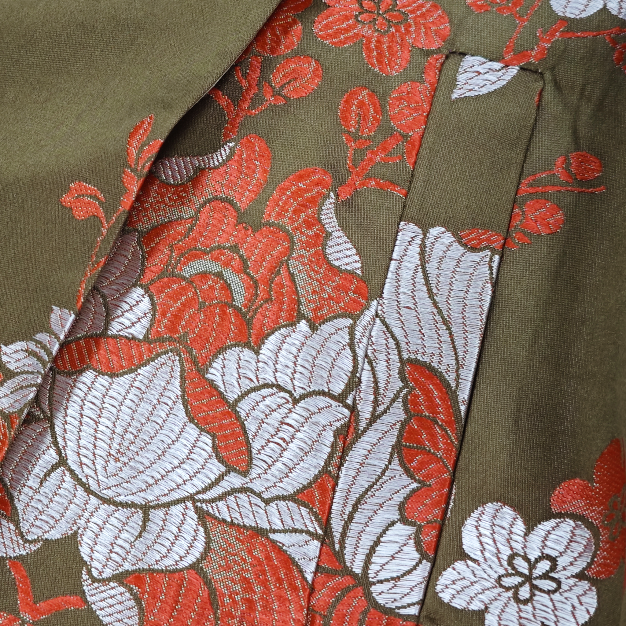 Fengguan Xiapei Vintage Silk Satin Vest - 「鳳冠霞帔款」古董真絲老緞馬甲
