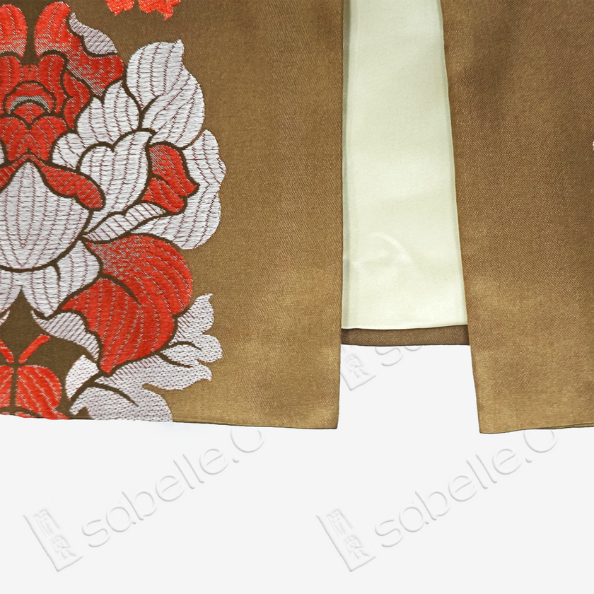 Fengguan Xiapei Vintage Silk Satin Vest - 「鳳冠霞帔款」古董真絲老緞馬甲
