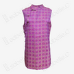 Violet Badajin Pattern Song Brocade Long Vest - 「紫禧」八達暈宋錦長背心