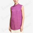 Violet Badajin Pattern Song Brocade Long Vest - 「紫禧」八達暈宋錦長背心