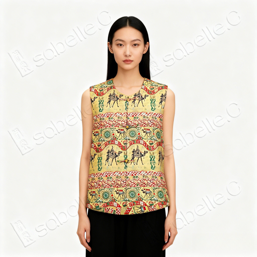 Song Brocade Waistcoat