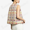 Song Brocade Dragon & Lotus Vest - 「游龍蓮花紋」宋錦馬甲