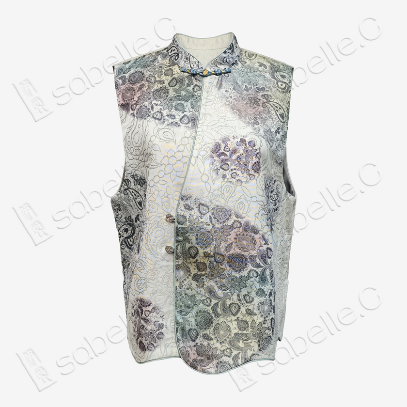 Tang Brocade Heritage Vest - 唐锦马甲