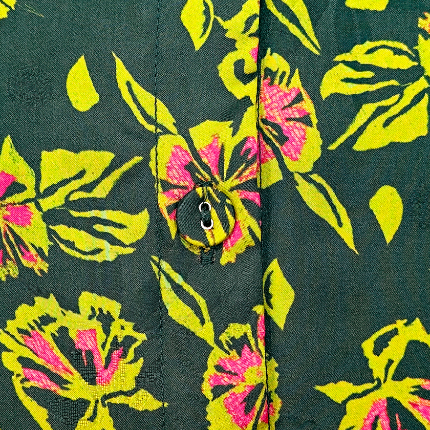 Gambiered Canton Silk Vest