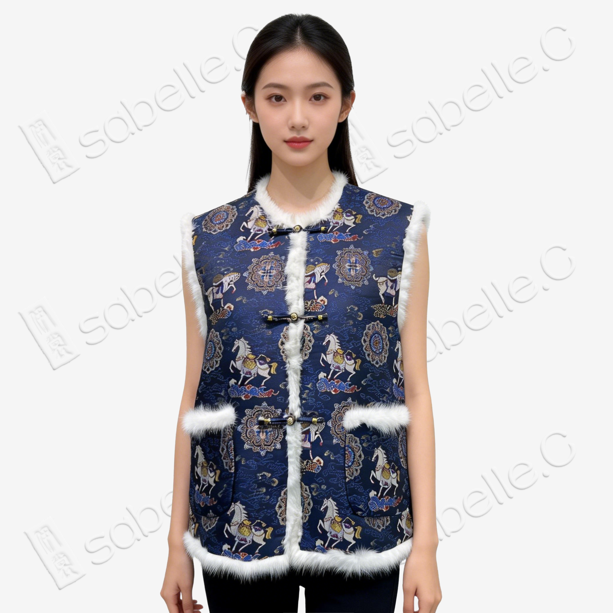 Song Brocade Waistcoat