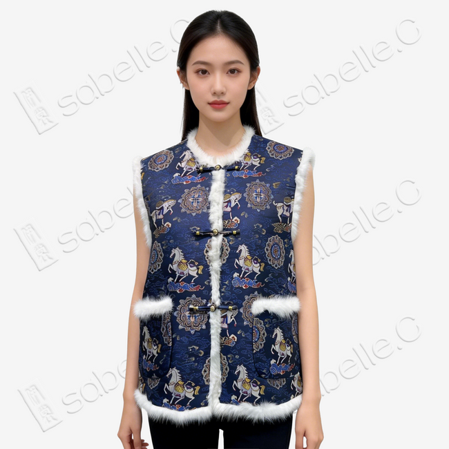 Song Brocade Waistcoat