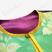 Emerald Vintage Silk Satin Rose Vest - 古董真絲老緞花卉馬甲