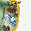 Emerald Vintage Silk Satin Rose Vest - 古董真絲老緞花卉馬甲