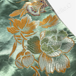 Emerald Peony & Butterfly Vintage Silk Satin Vest - 「翠蝶牡丹」古董真絲老緞馬甲