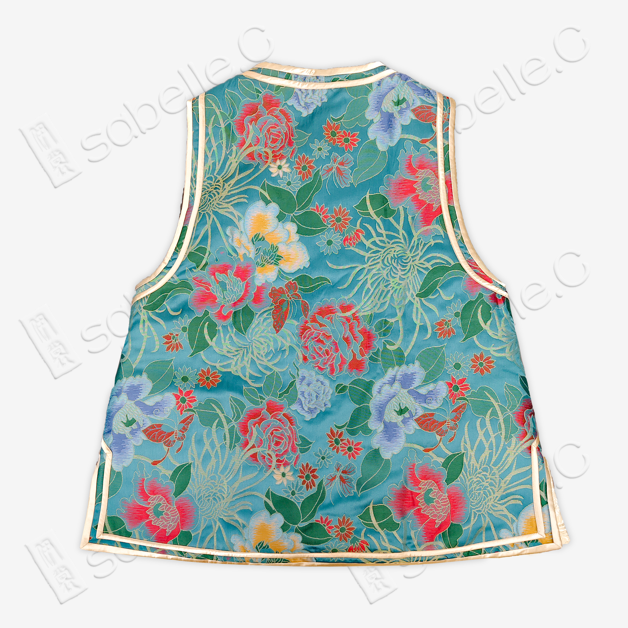 Yunjin Brocade Quilted Waistcoat