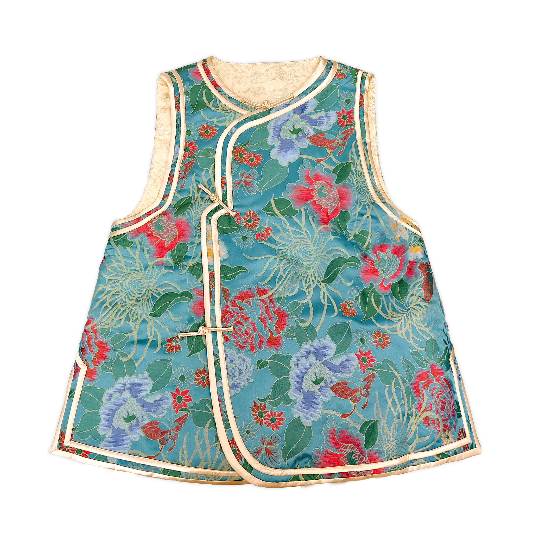 Yunjin Brocade Quilted Waistcoat