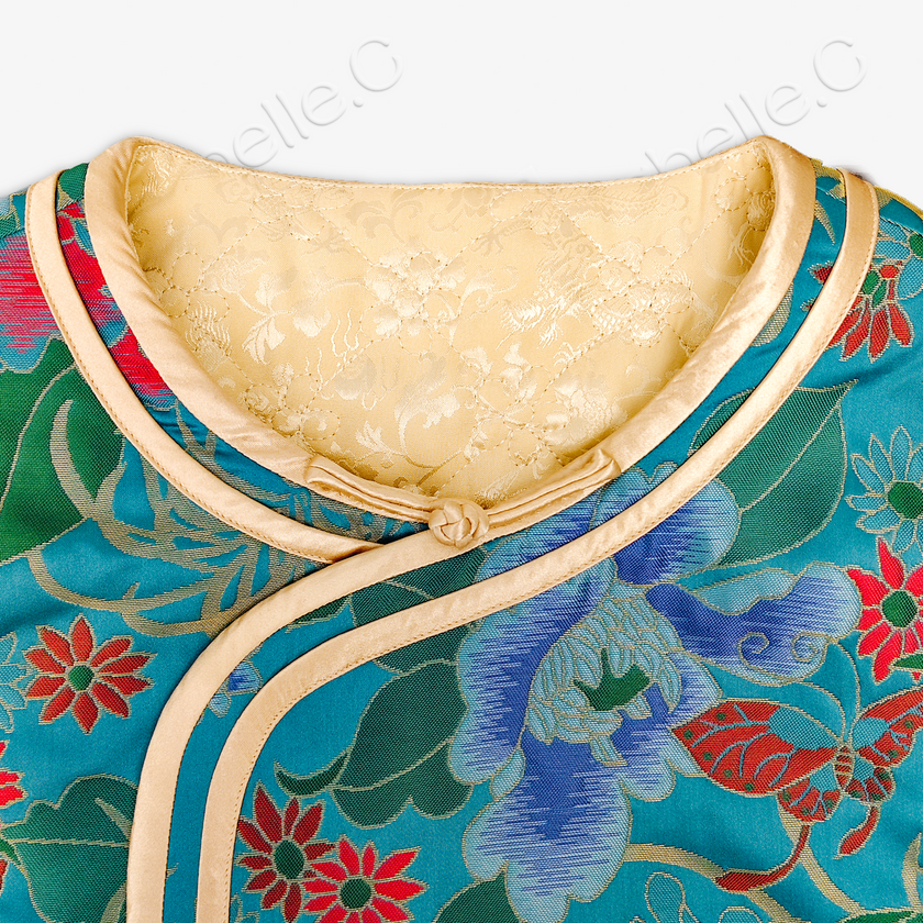 Yunjin Brocade Quilted Waistcoat