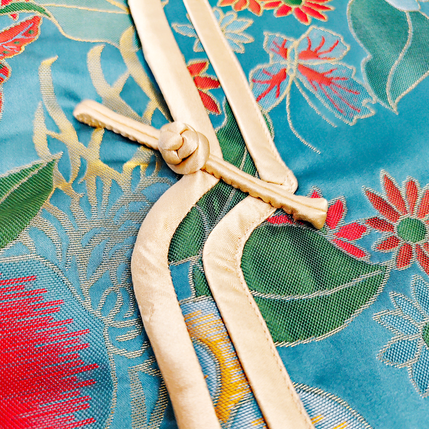 Yunjin Brocade Quilted Waistcoat