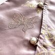 Vintage Silk‑Satin Bamboo‑Butterfly Sleeveless Top - 真絲老緞竹蝶無袖上衣
