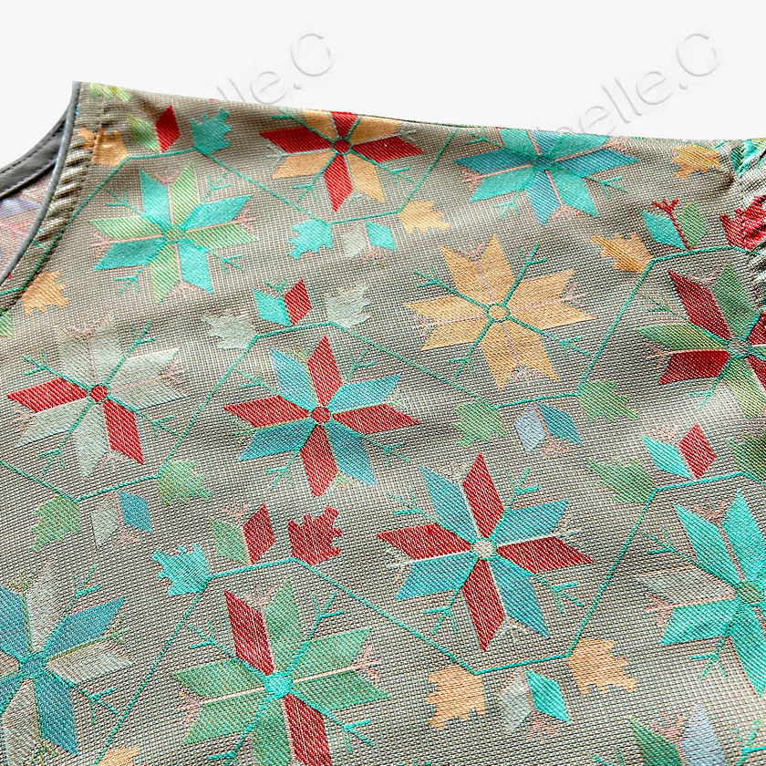 Shu‑Brocade Sleeveless Top - 宋錦斜襟無袖上衣