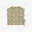 Shu‑Brocade Sleeveless Top - 宋錦斜襟無袖上衣