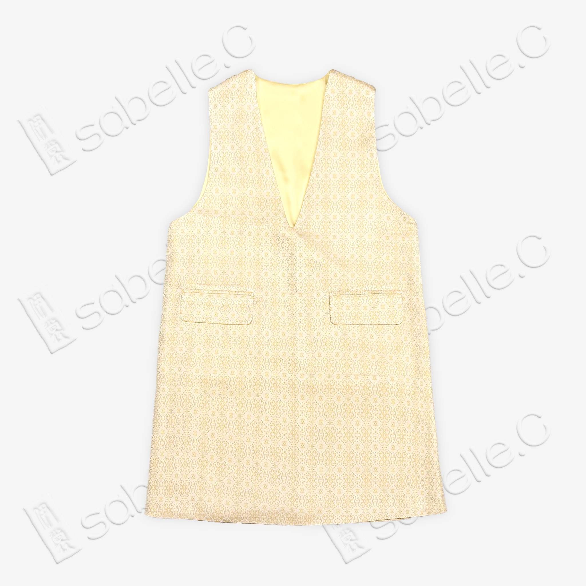 Song Brocade Sleeveless Top