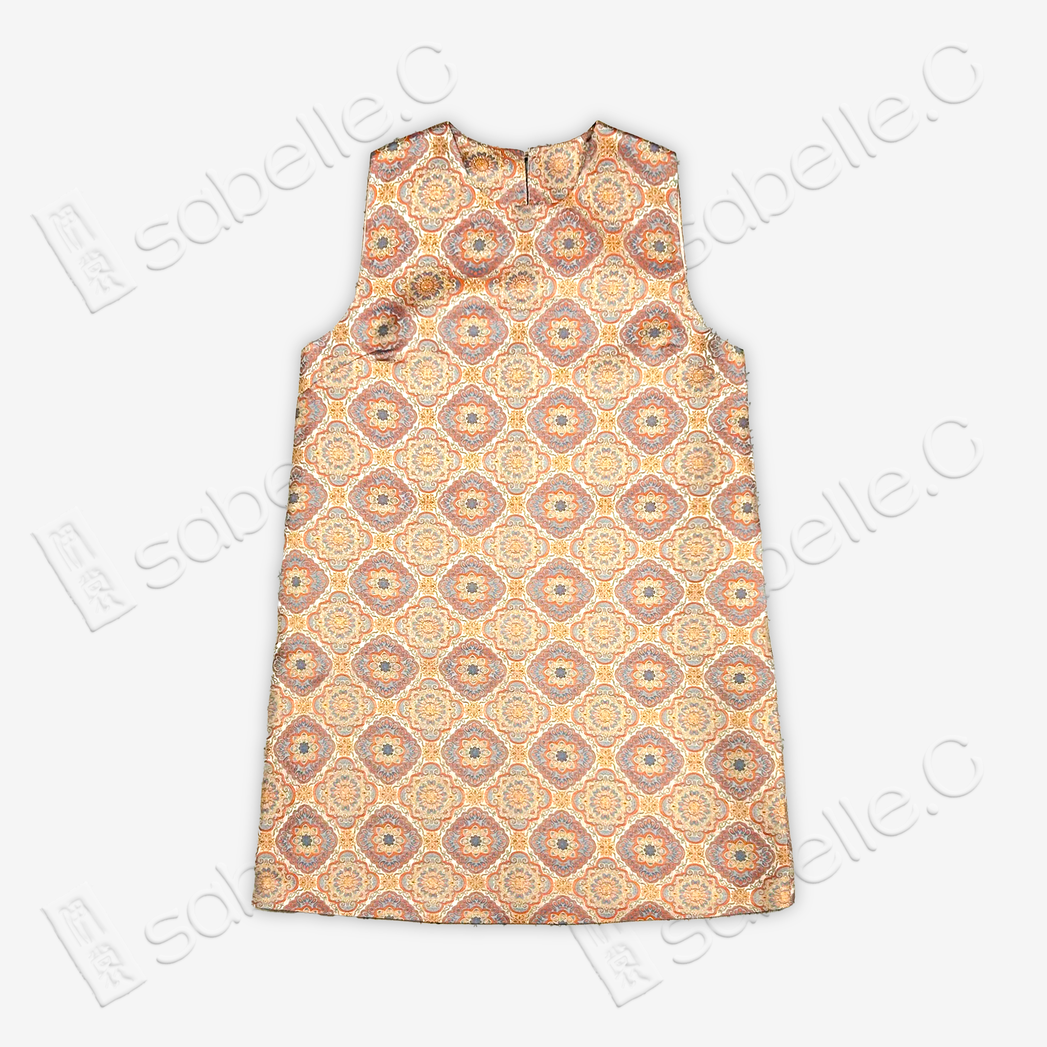 Song Brocade Sleeveless Top
