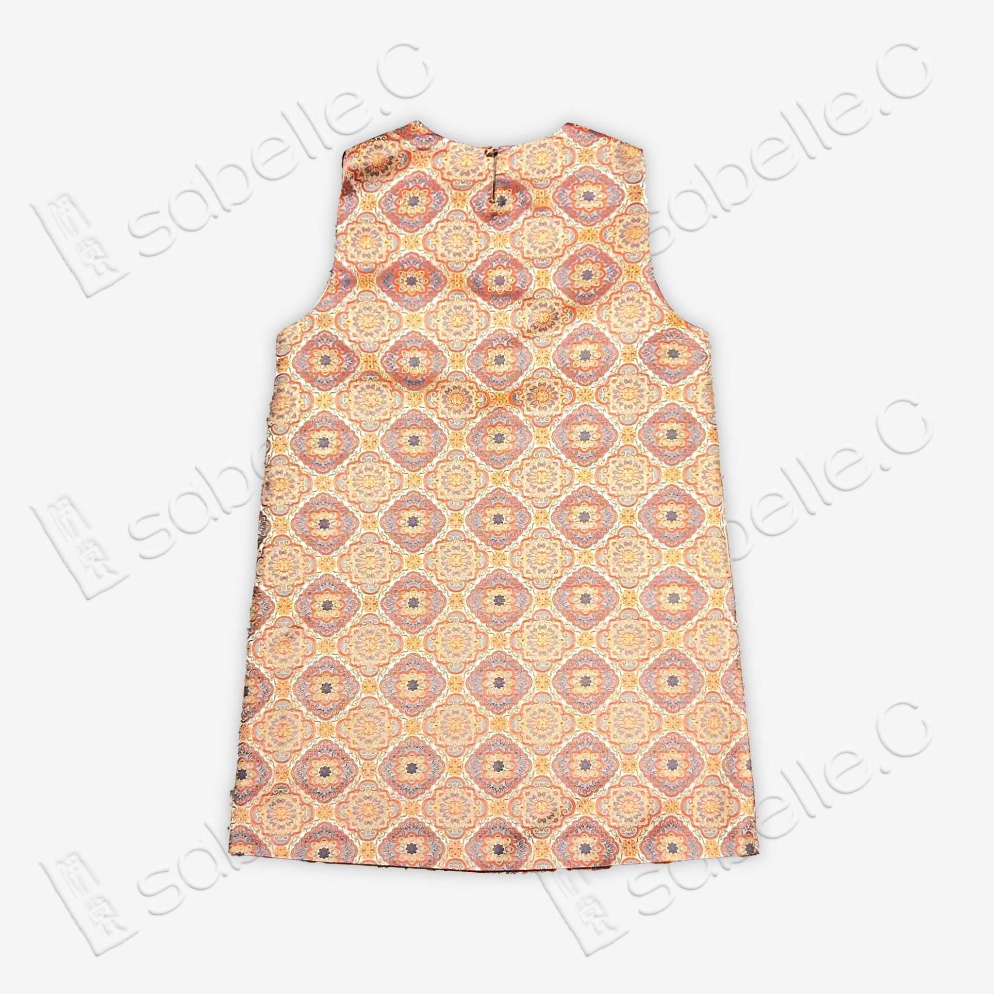 Song Brocade Sleeveless Top