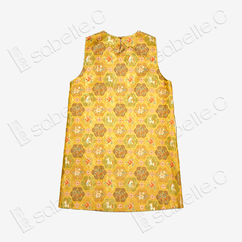 Song Brocade Sleeveless Top