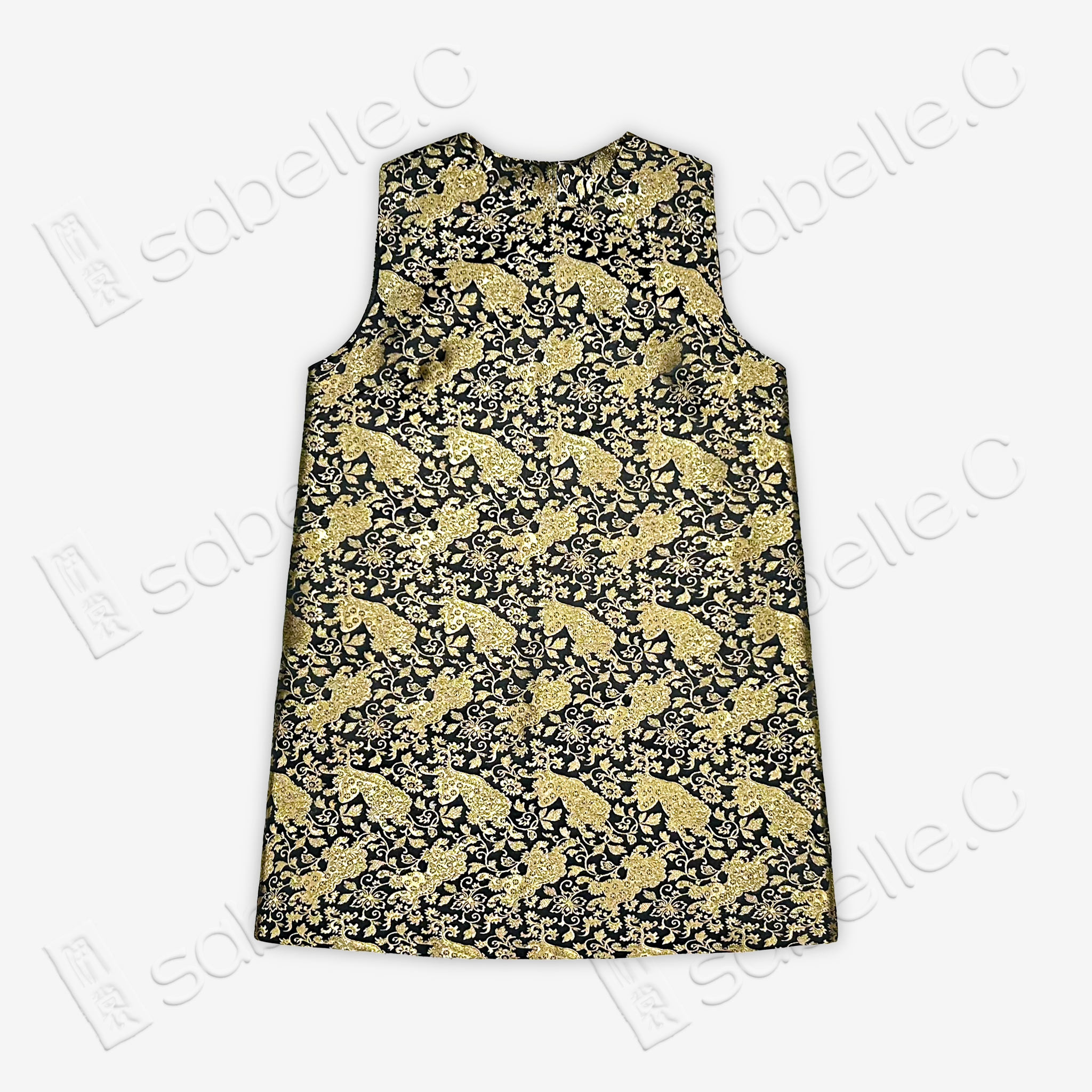 Song Brocade Sleeveless Top