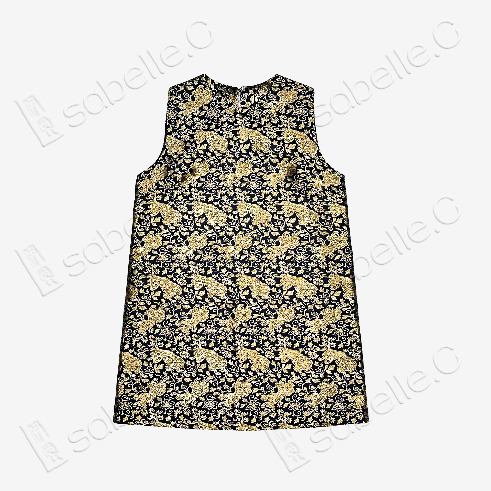 Song Brocade Sleeveless Top