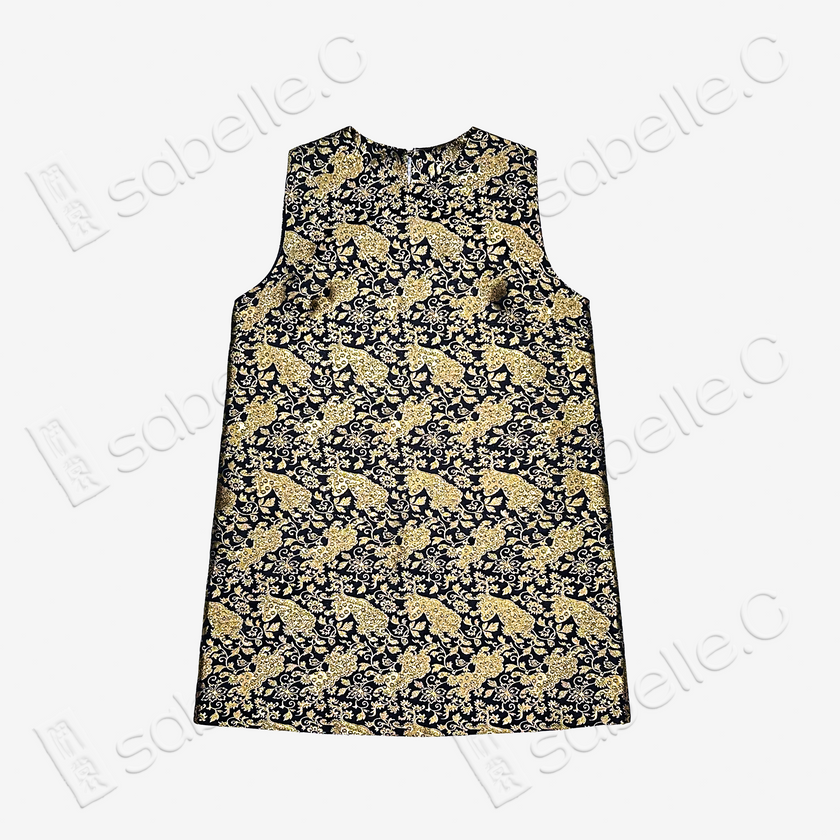 Song Brocade Sleeveless Top