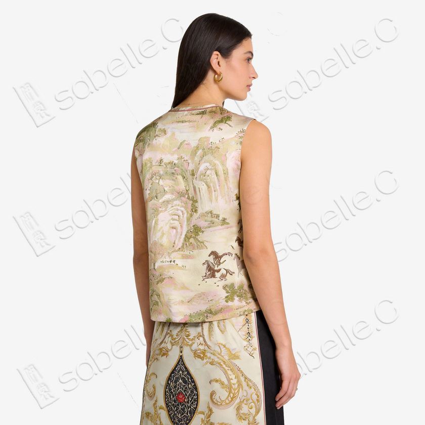 Song Brocade Waistcoat