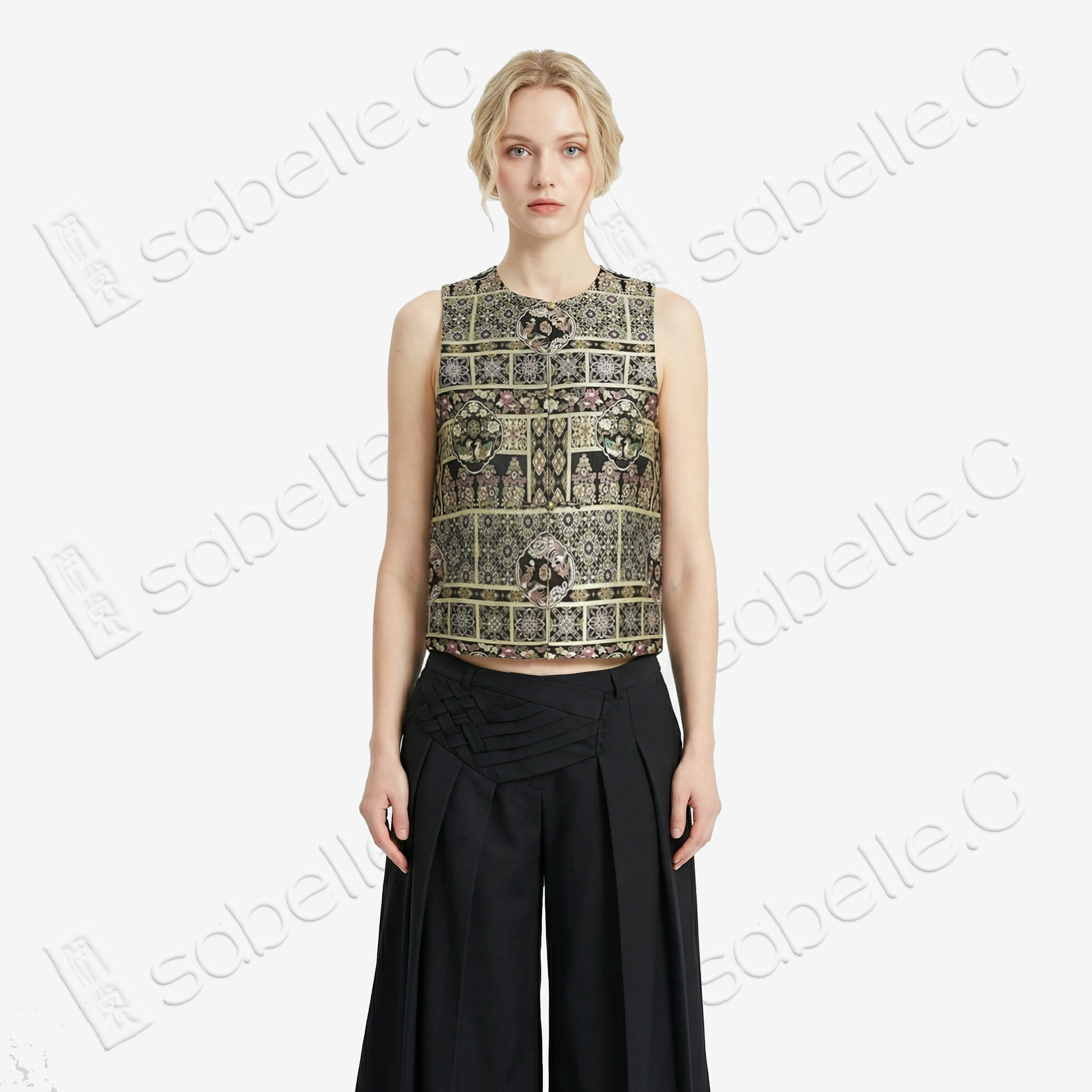 Song Brocade Waistcoat