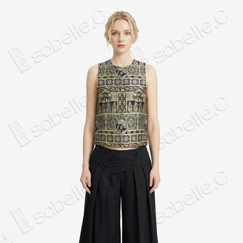 Song Brocade Waistcoat