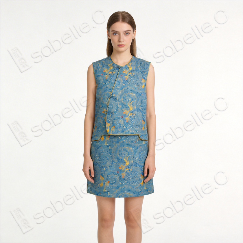 Song Brocade Waistcoat