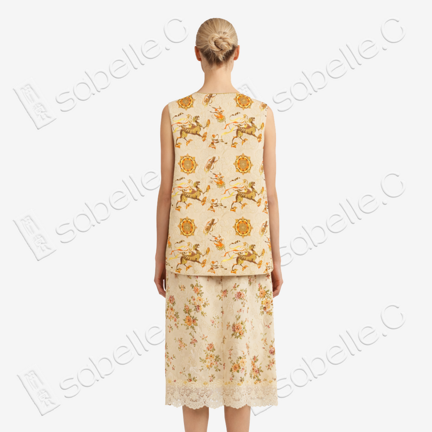 Song Brocade Waistcoat