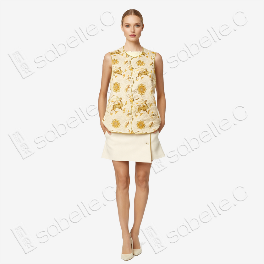 Song Brocade Waistcoat