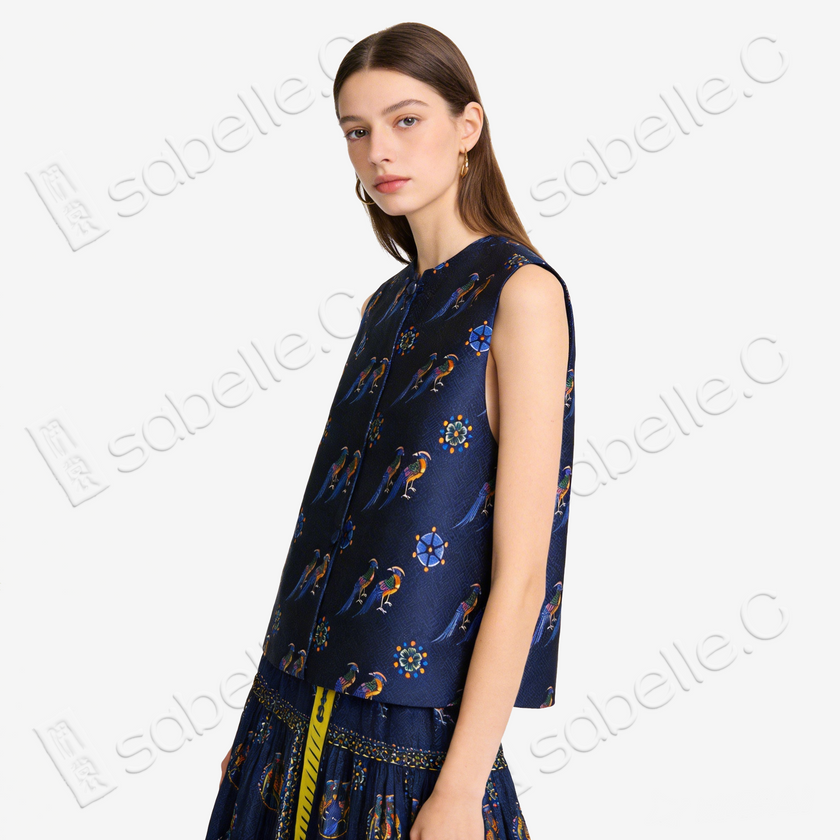 Song Brocade Waistcoat