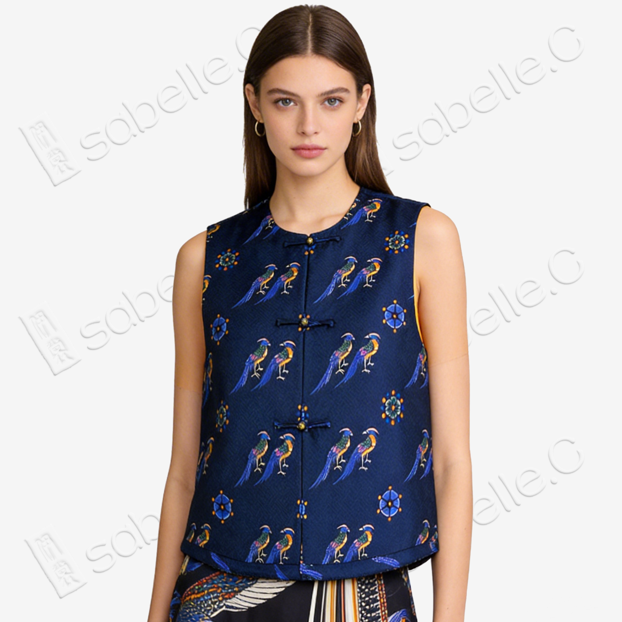 Song Brocade Waistcoat