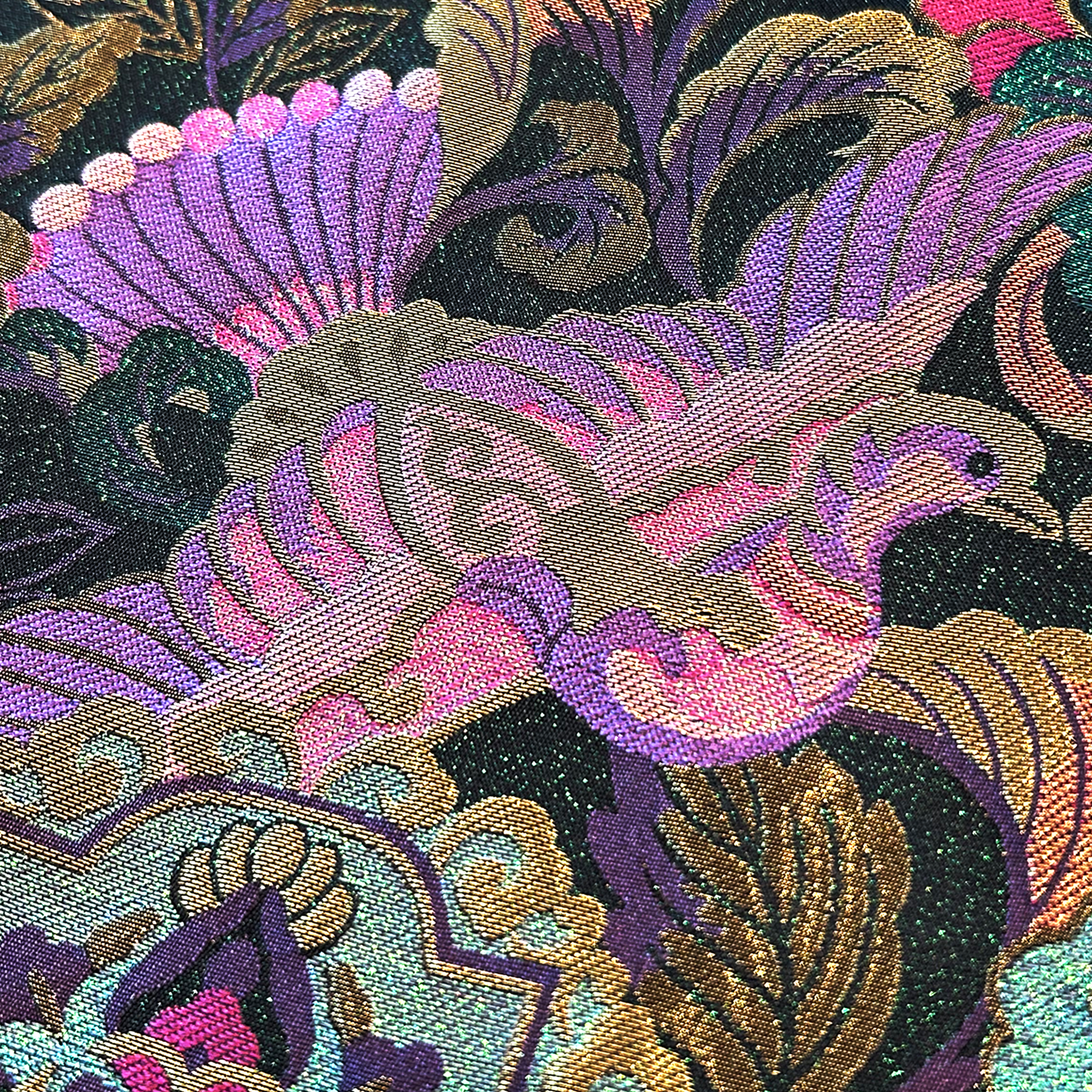 Cloisonné‑style Brocade Vest - 「琉釉繁翎」琺琅錦馬甲