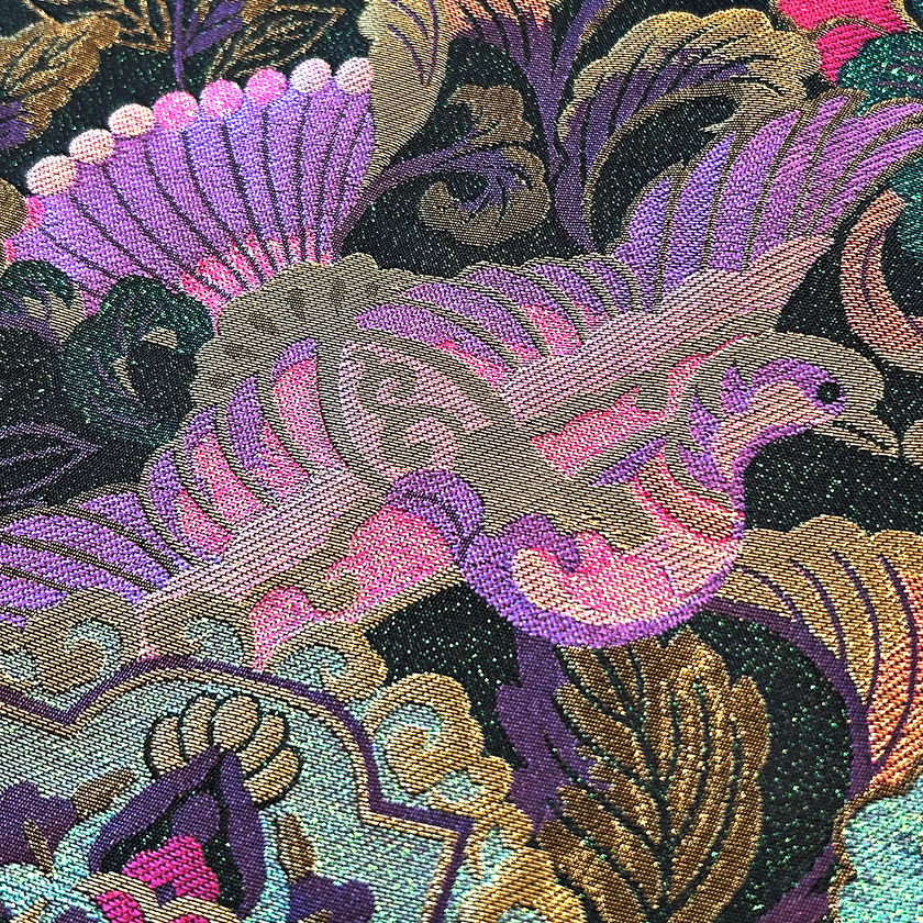 Cloisonné‑style Brocade Vest - 「琉釉繁翎」琺琅錦馬甲