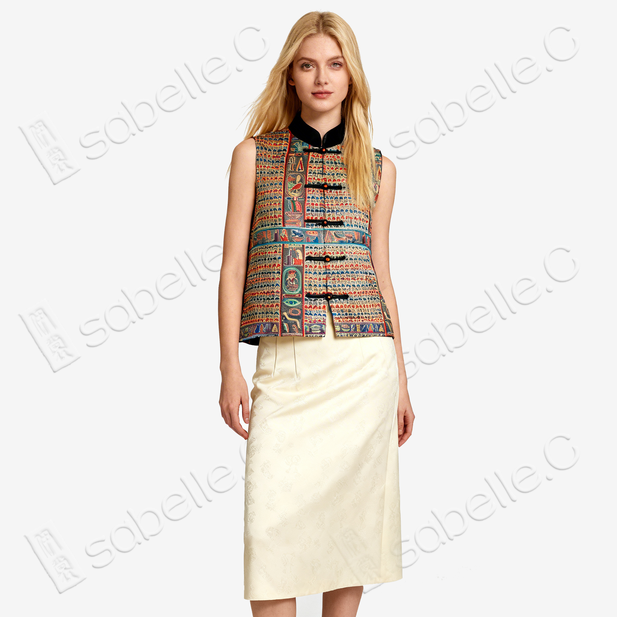 Song Brocade Waistcoat