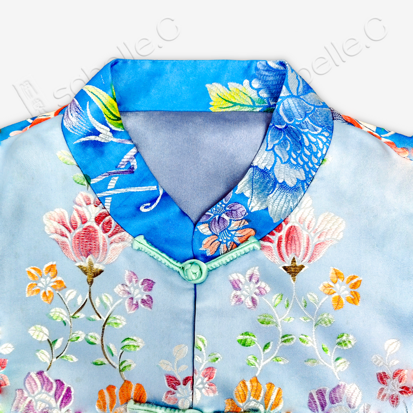 Vintage Silk Satin Vest