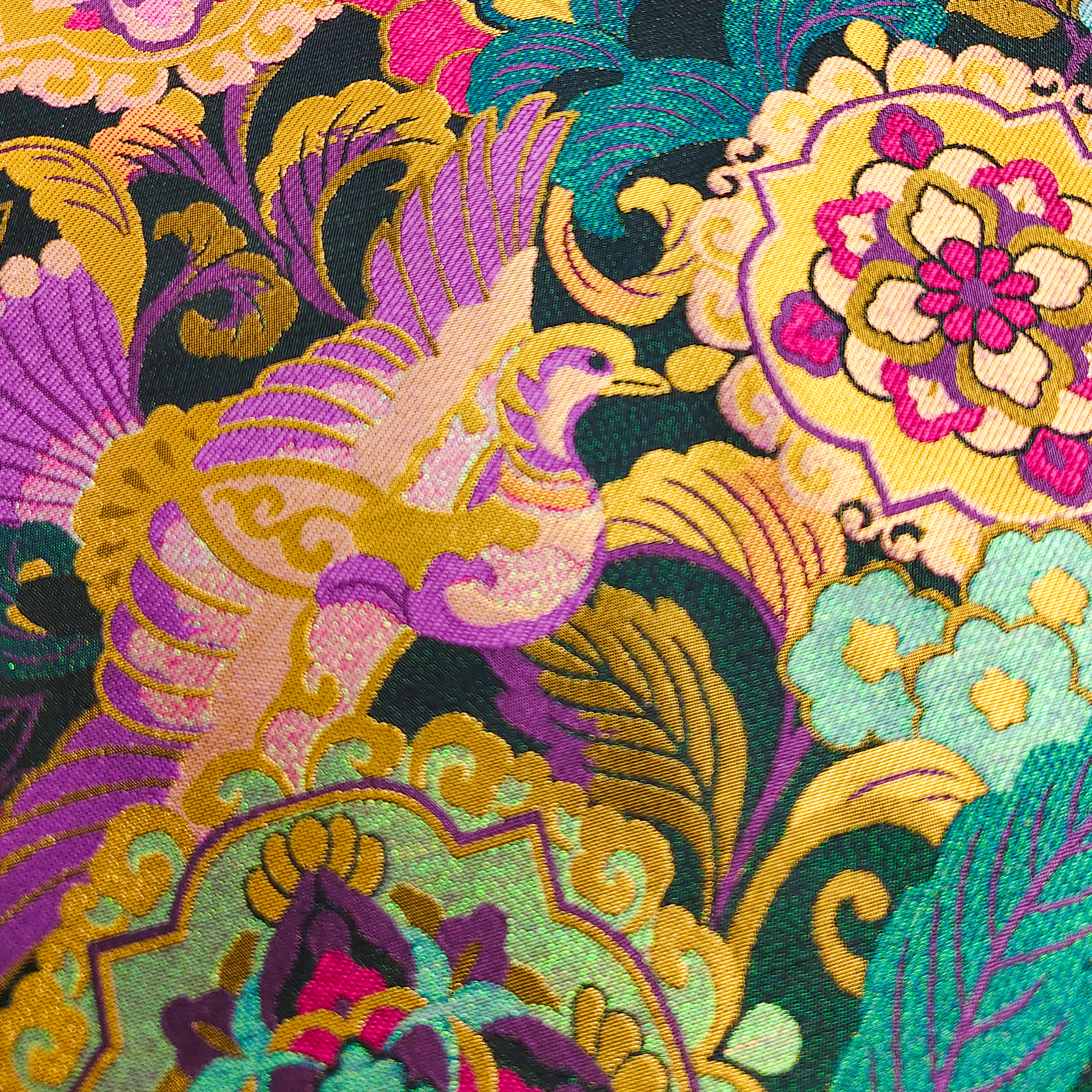 Enamel Brocade V-Neck Vest