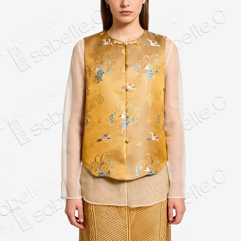 Song Brocade Waistcoat