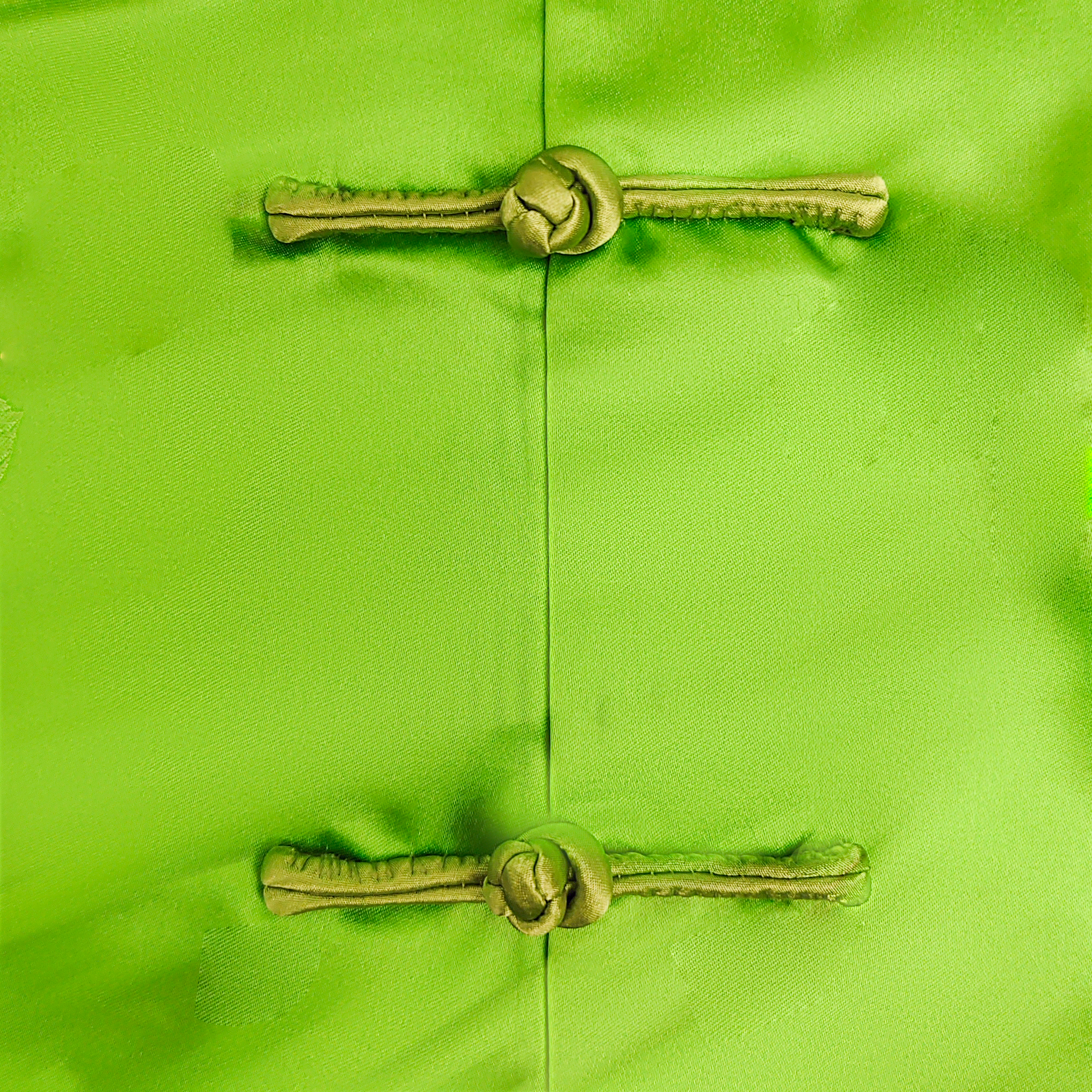 Vintage Silk Satin Vest