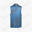 Vintage Silk Vest - 「淵藍鳳綺」古董真絲馬甲