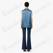 Vintage Silk Vest - 「淵藍鳳綺」古董真絲馬甲