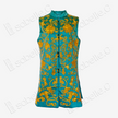 Antique Embroidery | Coiled Gold Silk Satin Heritage Series (Black & Jade One-of-a-kind) - 盤金古緞典藏背心（黑翠雙色孤品）