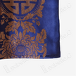 Azure Blue Magpie Vintage Silk Satin Vest - 「青藍錦雀」古董真絲馬甲