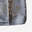 Misty Blue Mandarin Duck Antique Silk Satin Vest - 「霧藍鴛鴦」真絲面料馬甲