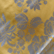 Gilded Gold Silver Chrysanthemum Antique Silk Satin Vest - 「鎏金銀菊」古董真絲面料背心